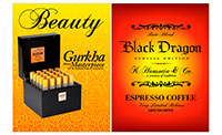 Gurkha Cigars Advertising design Florida