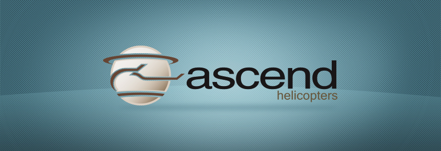 Ascend Helicopters Logo Design