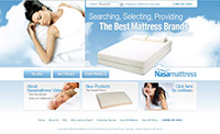 Nasa Mattress Ecommerce Website Design